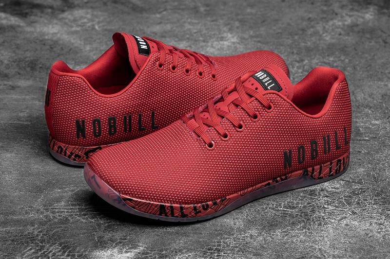 Red Nobull All Love Ruby Men's Trainers | CA V1483R